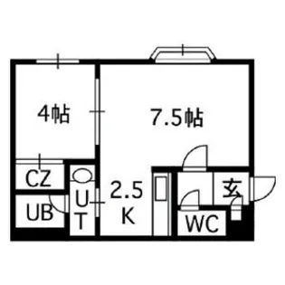 ヴェルデピアッツァ【305号室】の間取り