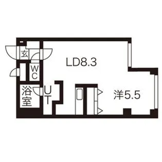 プリムラK1【3階】の間取り