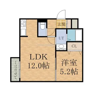 A BOND EAST【4階】の間取り