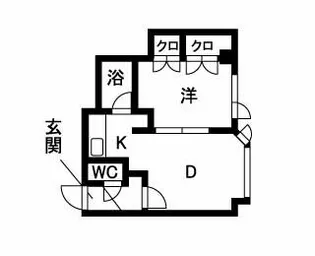 ニュープログレスビル【305号室】の間取り