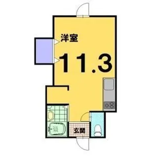 ニューレジデンスⅡ【1階】の間取り