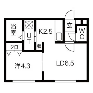 FERIOーII【2階】の間取り