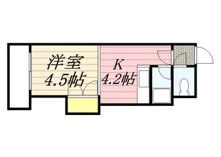 北海道札幌市白石区菊水三条4丁目【マンション】の間取り