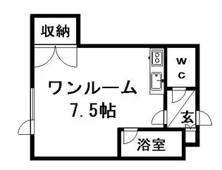 TS21ビル【0301号室】の間取り