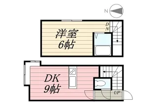 コーポ白楊【109号室】の間取り