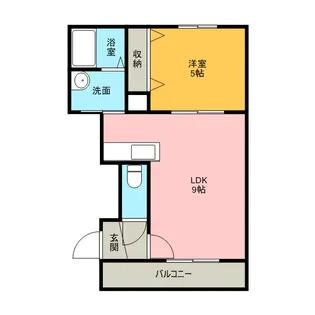 LAYLA【0102号室】の間取り