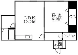 山内ビル【302号室】の間取り