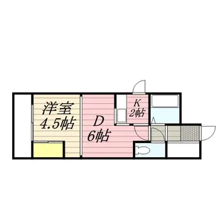 アニバーサリー30TH南郷【2階】の間取り