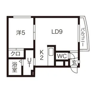 プルーフガーデンⅡ【2階】の間取り