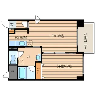 A・STAGE【601号室号室】の間取り