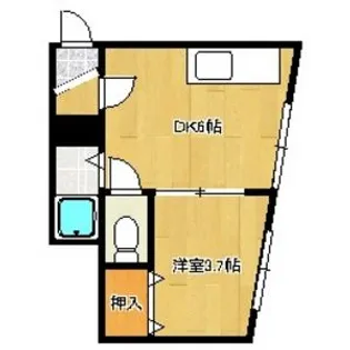 プラザケアンズA棟【3階】の間取り