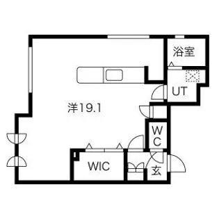 Padres菊水【4階】の間取り