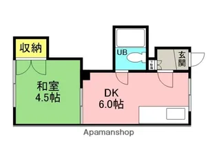 高木ハイム【1階】の間取り