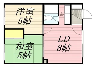 エルシャロム【0202号室】の間取り