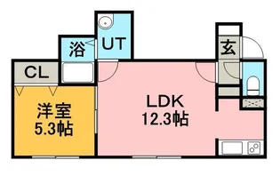 プレシャス23番館【203号室】の間取り