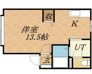 フローレンス34【0101号室】の間取り
