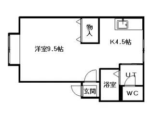 フローレンス34【0205号室】の間取り