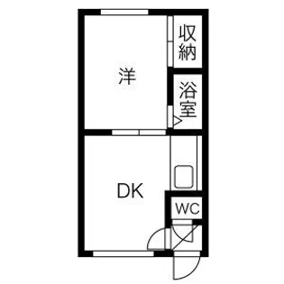 ハイムカトレアB【303号室】の間取り