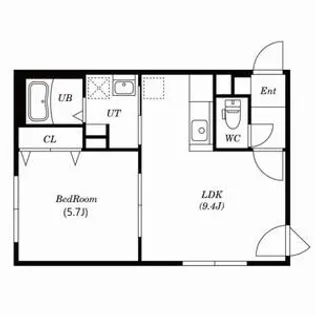 PRIMO MARE南郷通(プリモマーレナンゴウドオリ)【302号室号室】の間取り