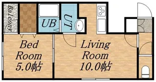 ルーヴェ本郷通9【303号室】の間取り