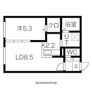 LAVENDER TERRACE【1階】の間取り