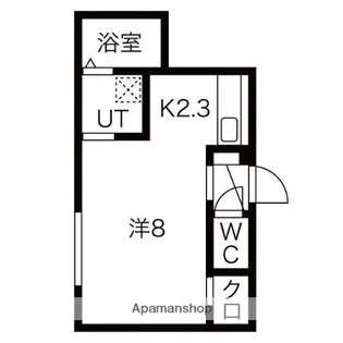MAISON DE HIRO【302号室】の間取り