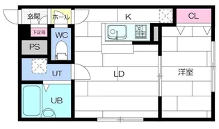 アムール文京台【101号室】の間取り