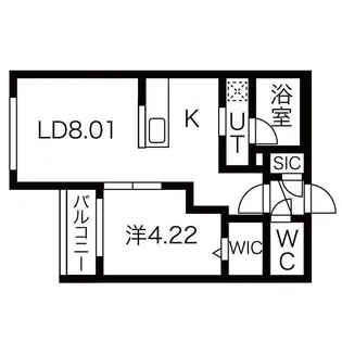 Nーひばりが丘【2階】の間取り