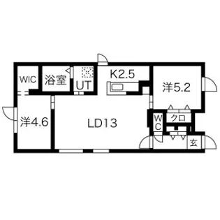 TN (ティーエヌ)【2階】の間取り