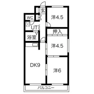 文京台グレースハイツ【104号室】の間取り
