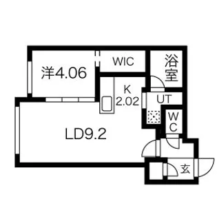 CITY RESIDENCE栄通(シティレジデンス栄通)【1階】の間取り