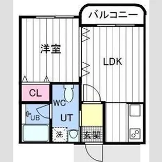 コンパネロ【3階】の間取り