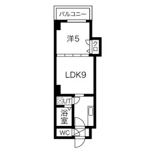 ストラッセ本郷【8階】の間取り