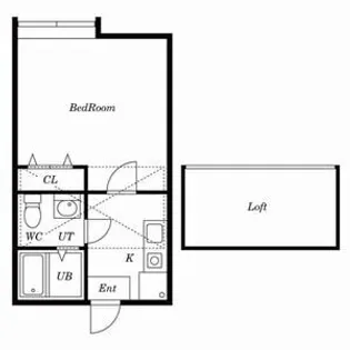 ROSA LUCENT(ロサ ルーセント)【106号室号室】の間取り