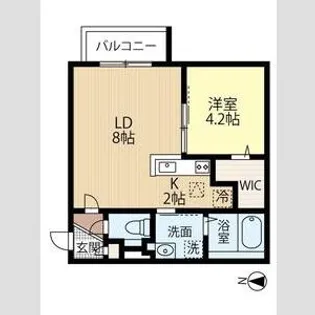 SORTE117【5階】の間取り