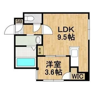 KENT COLLECTIONⅠ【205号室】の間取り