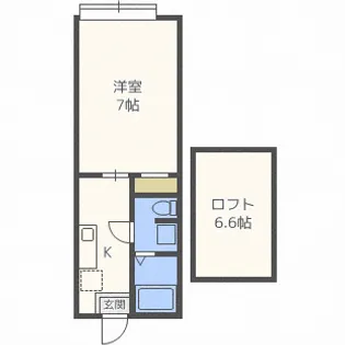 メゾン・ド・ショコラ【202号室】の間取り