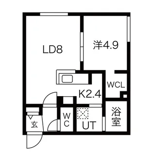 ASTER SOLANA(アステールソラーナ)【4階】の間取り