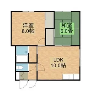 ステラ北野【103号室】の間取り