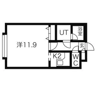 サンライズ文京台【408号室】の間取り
