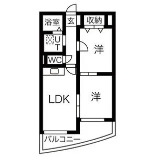 ラークヒルズマンション【3階】の間取り