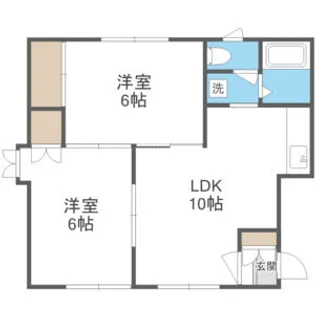 コーポステータス【101号室】の間取り