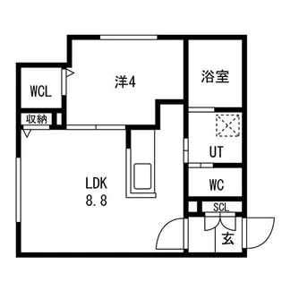 ONE STAGEひばりが丘Ⅱ【305号室】の間取り