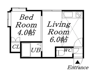 FTコーポ【202号室】の間取り