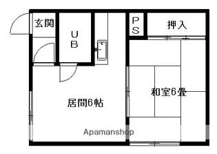 第一ファミール【101号室】の間取り