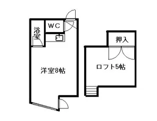 プチメゾンM・K【308号室】の間取り