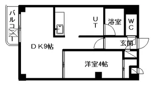 スプリング シュン【2階】の間取り
