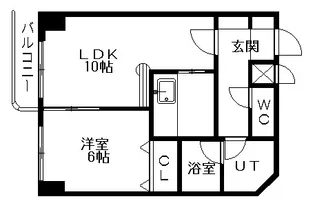 ブリッジひばりが丘【10階】の間取り