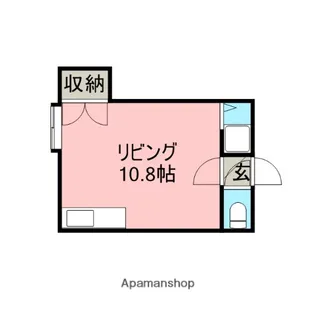 ホワイトヴィラⅡ【103号室】の間取り