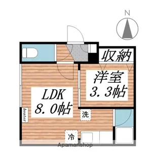 エルサーニ白石【2階】の間取り